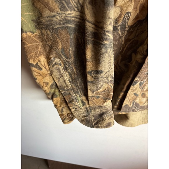RedHead 3XL VTG Camo Button Front Shirt Long Sleeve Outdoor Hunting - Picture 8 of 9